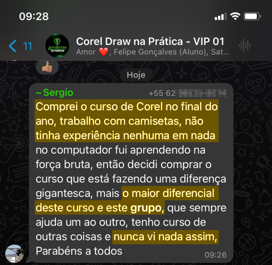 Suporte qualificado para tirar dúvidas...